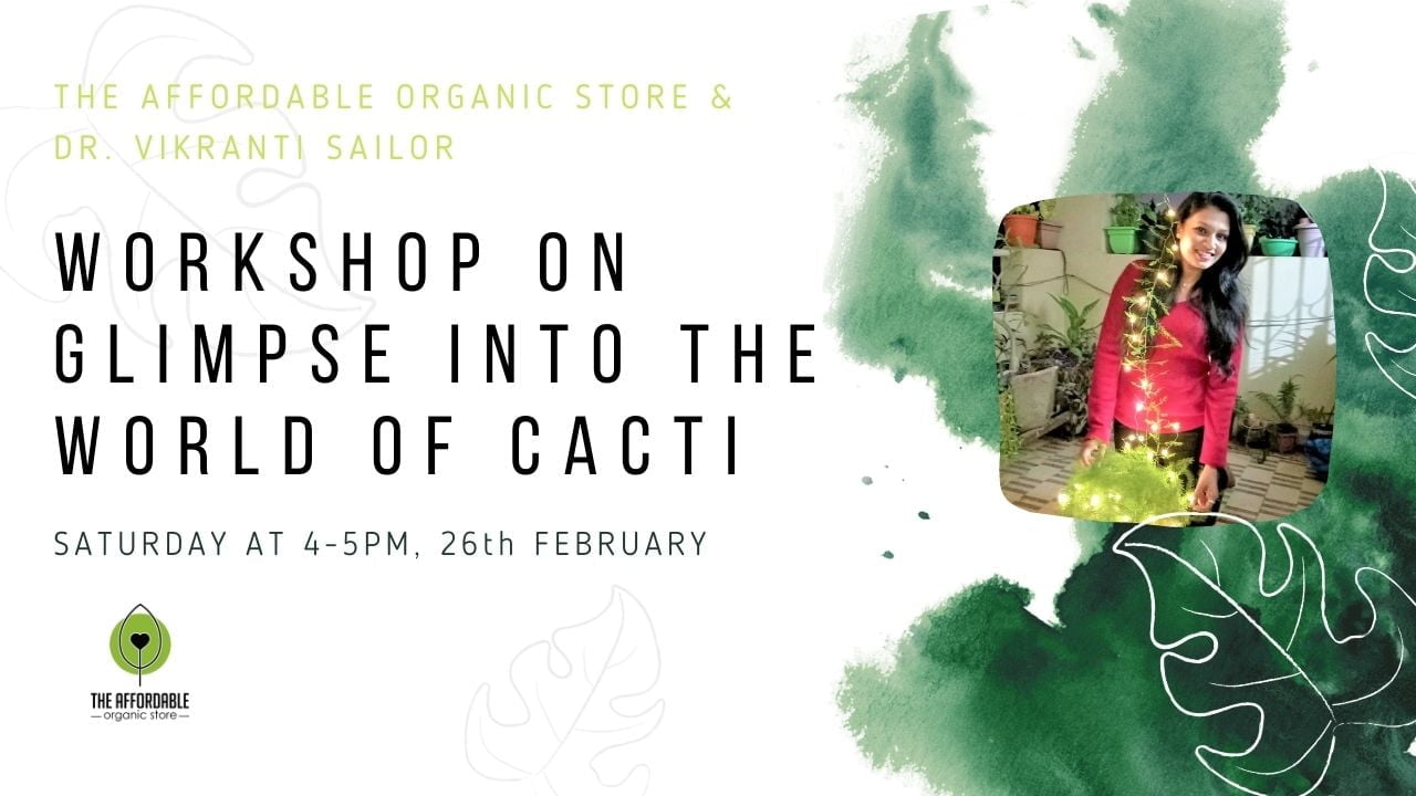 Workshop on Glimpse into the world of Cacti