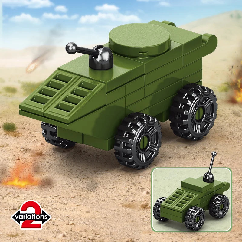 Image of a Light Tank Building Block.