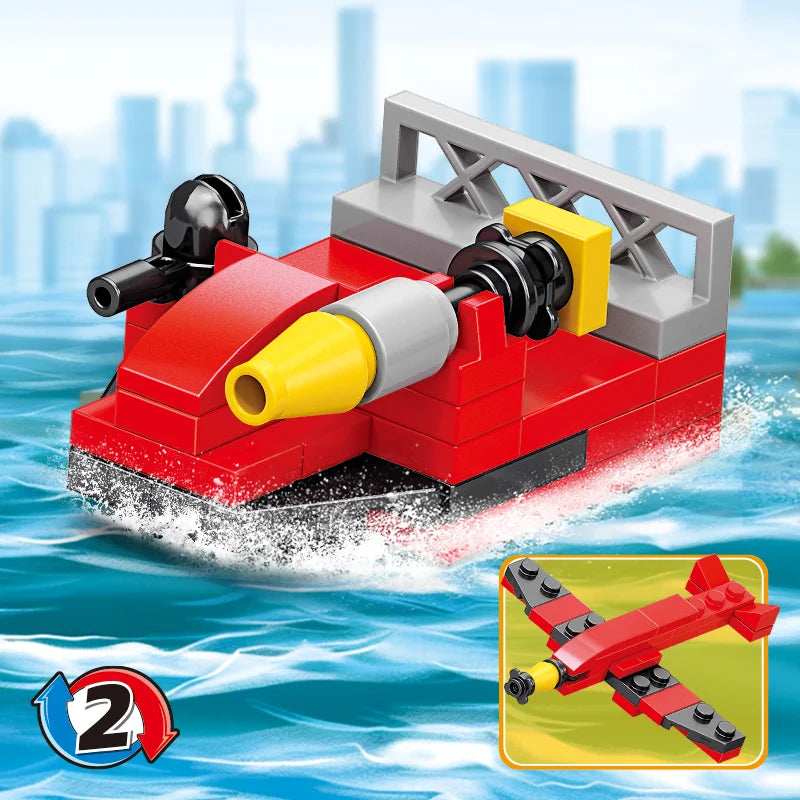 Image of Rescue boat building block
