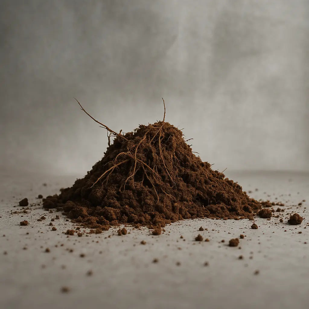 Coco Peat 500  gm on grey background