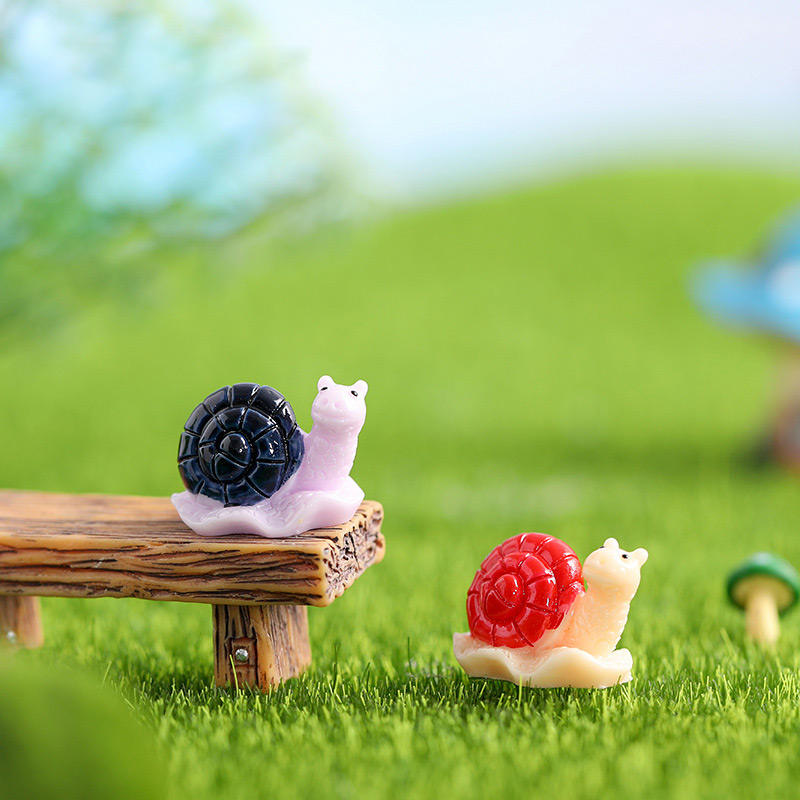 Miniature Snails for Fairy Gardens