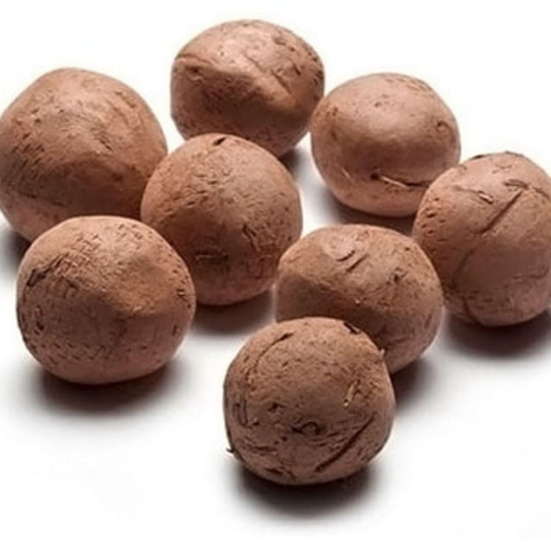 This is an image of Plantable Seed Balls kept against white color background.