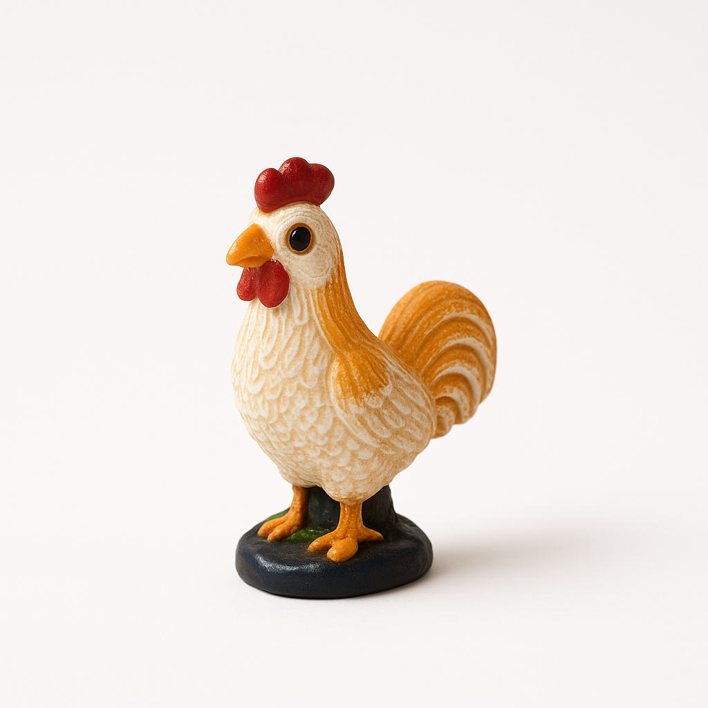 Image of a Rooster Miniature