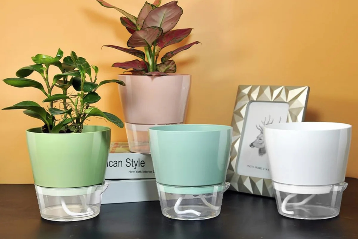 The Benefits of Self-Watering Plants