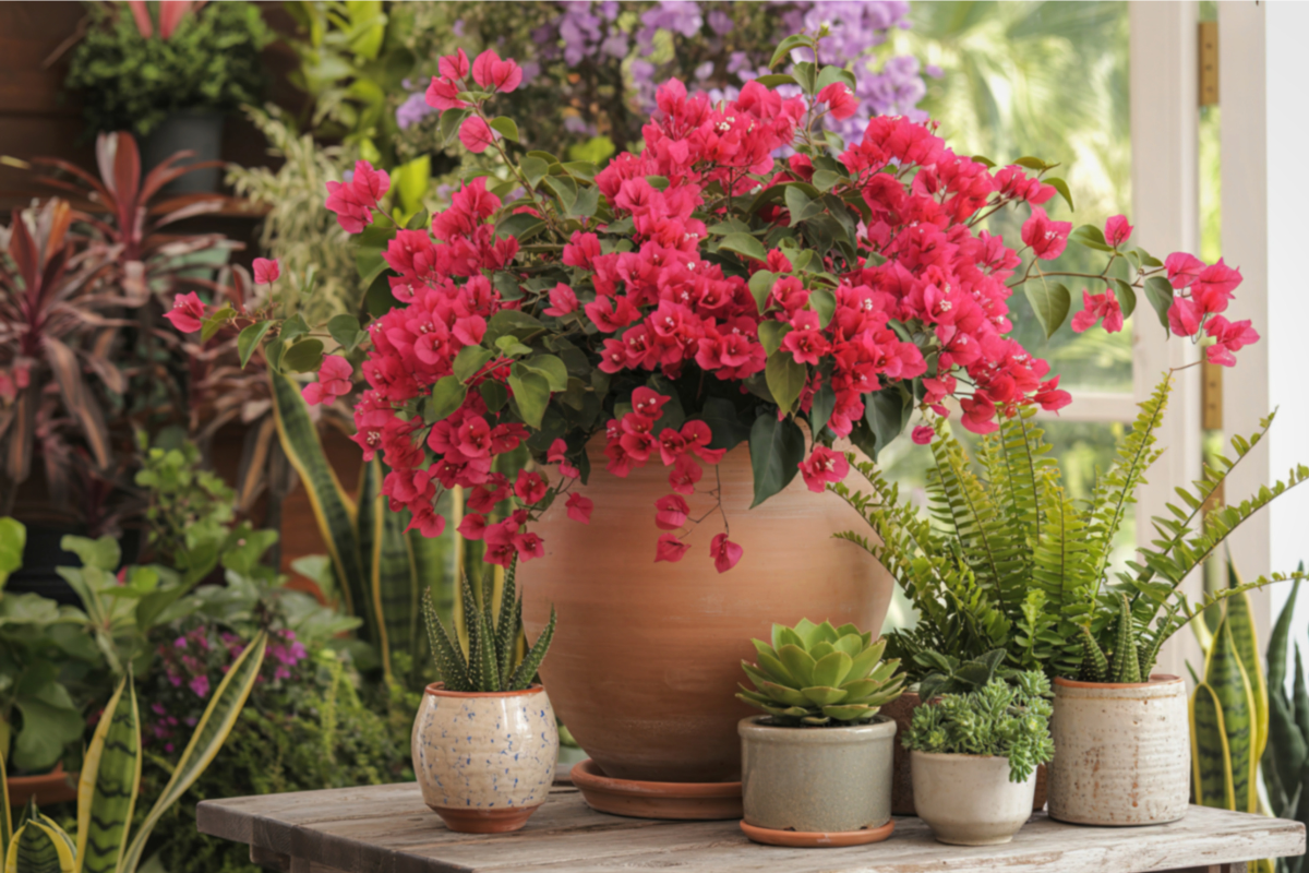 How to Plant Bougainvillea in Pots
