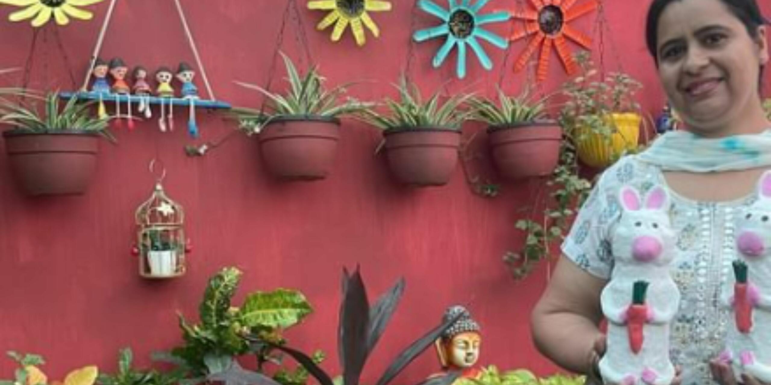 Sangeeta Kajla, the Tiny Garden YouTuber from Delhi