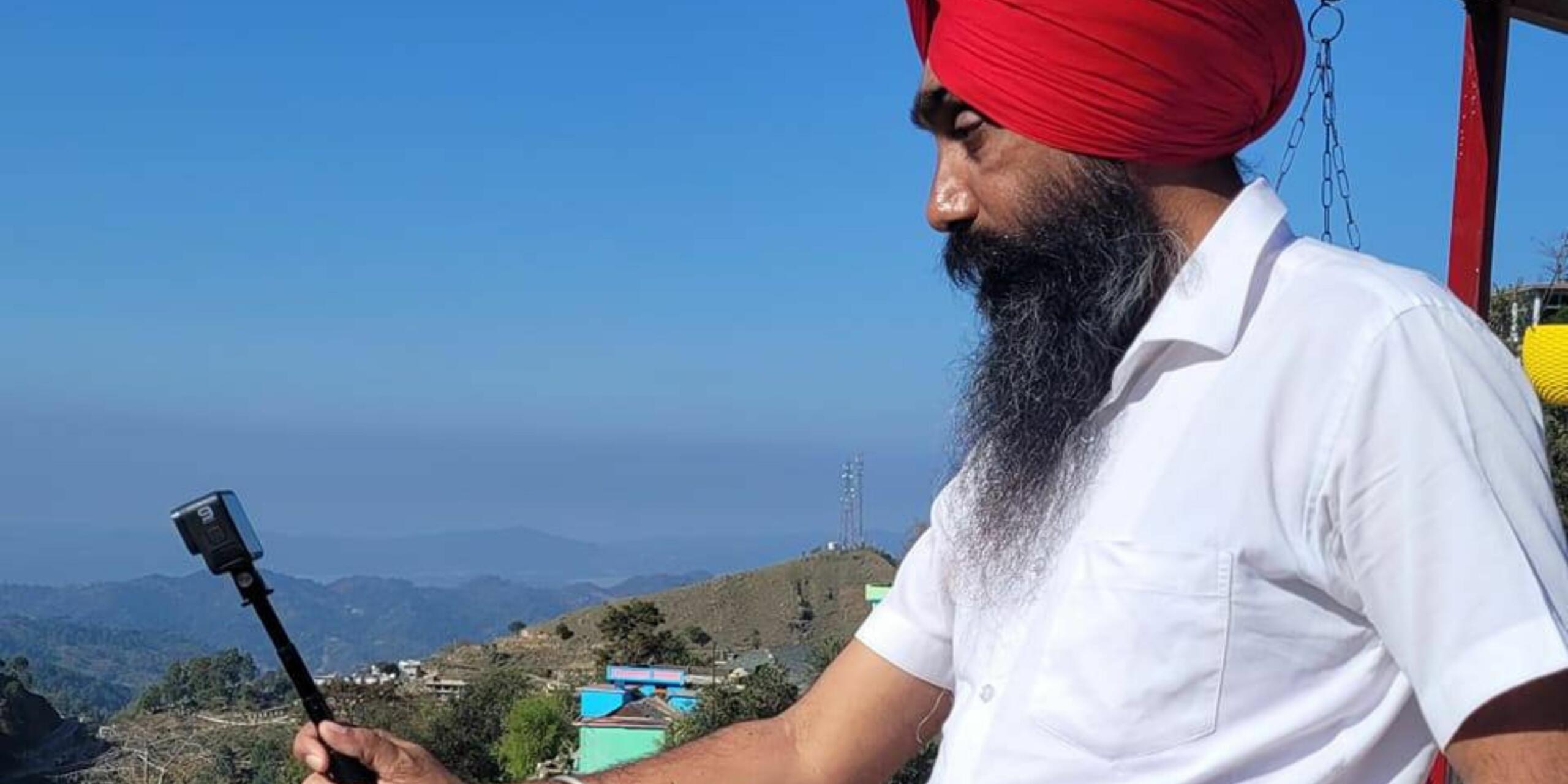 Avtar Singh Sandhu, Who Turned Terrace to A Green Paradise