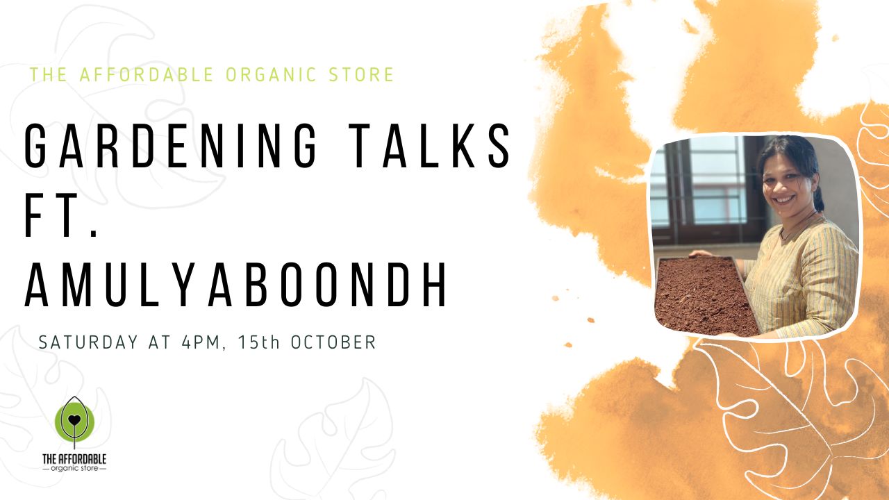 Gardening Talks ft. amulyaboondh
