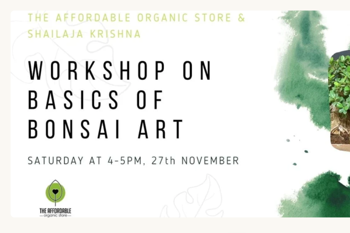 Workshop on Basics of Bonsai Art