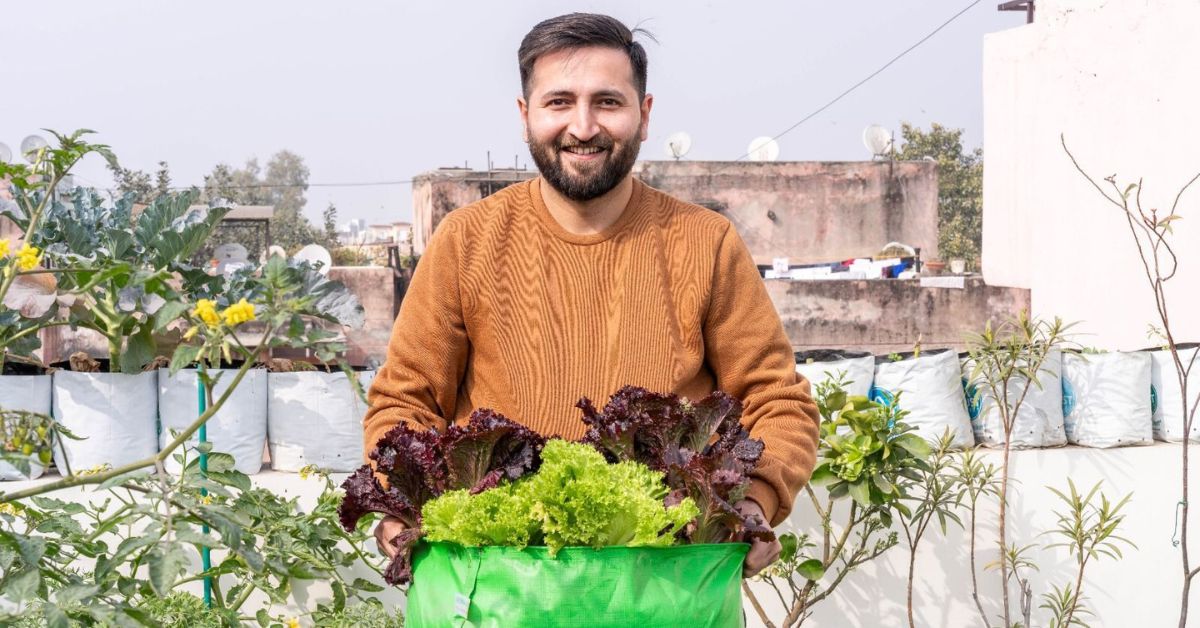 Mayank Sharma The Famous Terrace Gardener And Baker