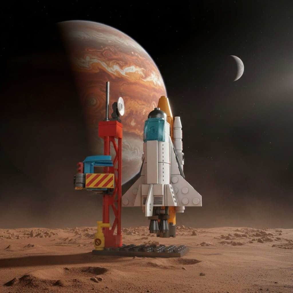 Spacecraft Building Block (1Pc)