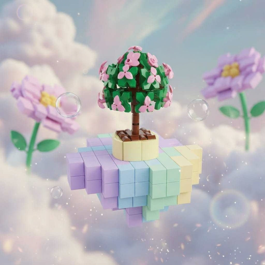 Portulacaria Afra Building Block Toy Plant(1pc)