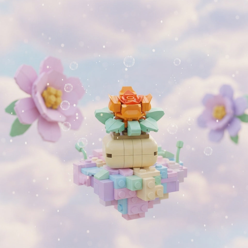 Echeveria Amistar Building Block (1Pc)