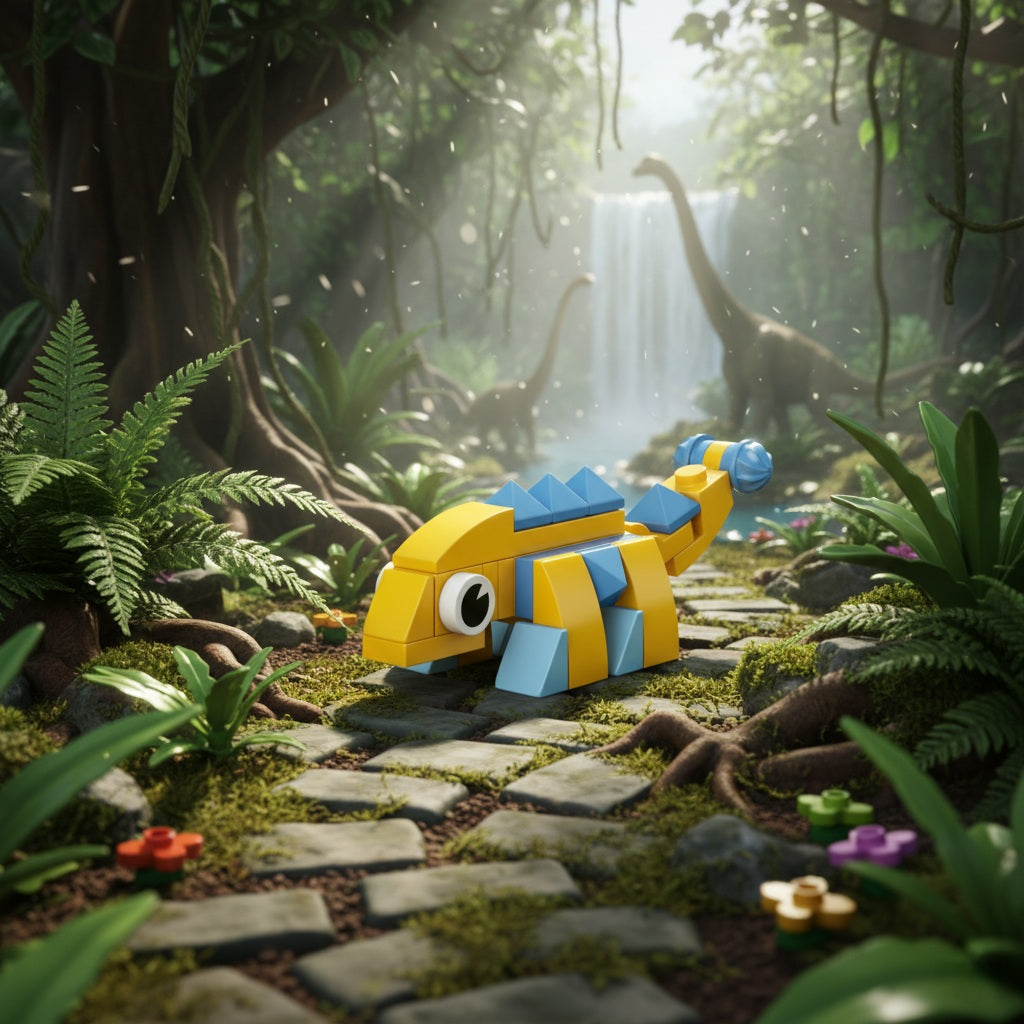 Ankylosaurus Building Block (1Pc)