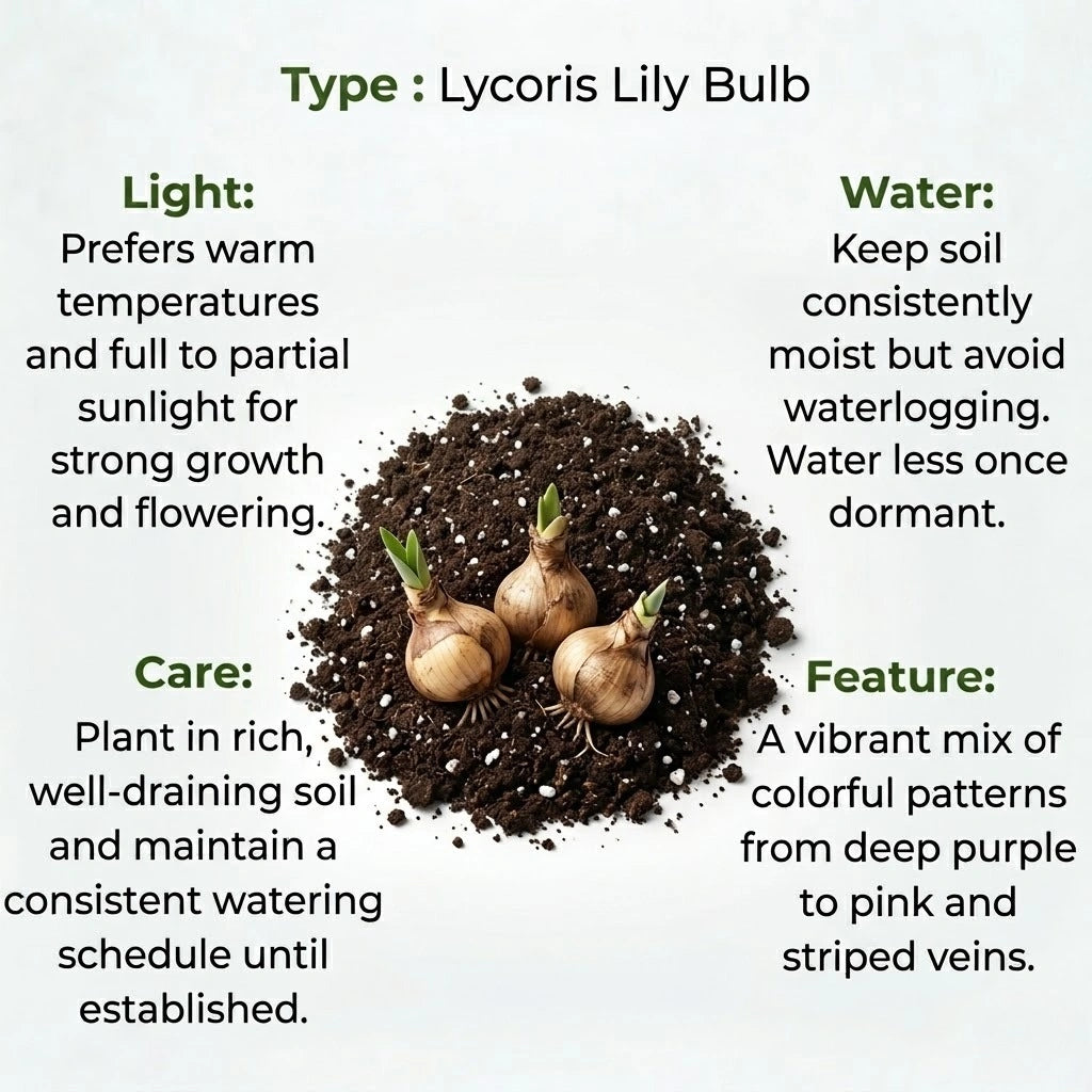 Lycoris Lily Bulb (1pc)
