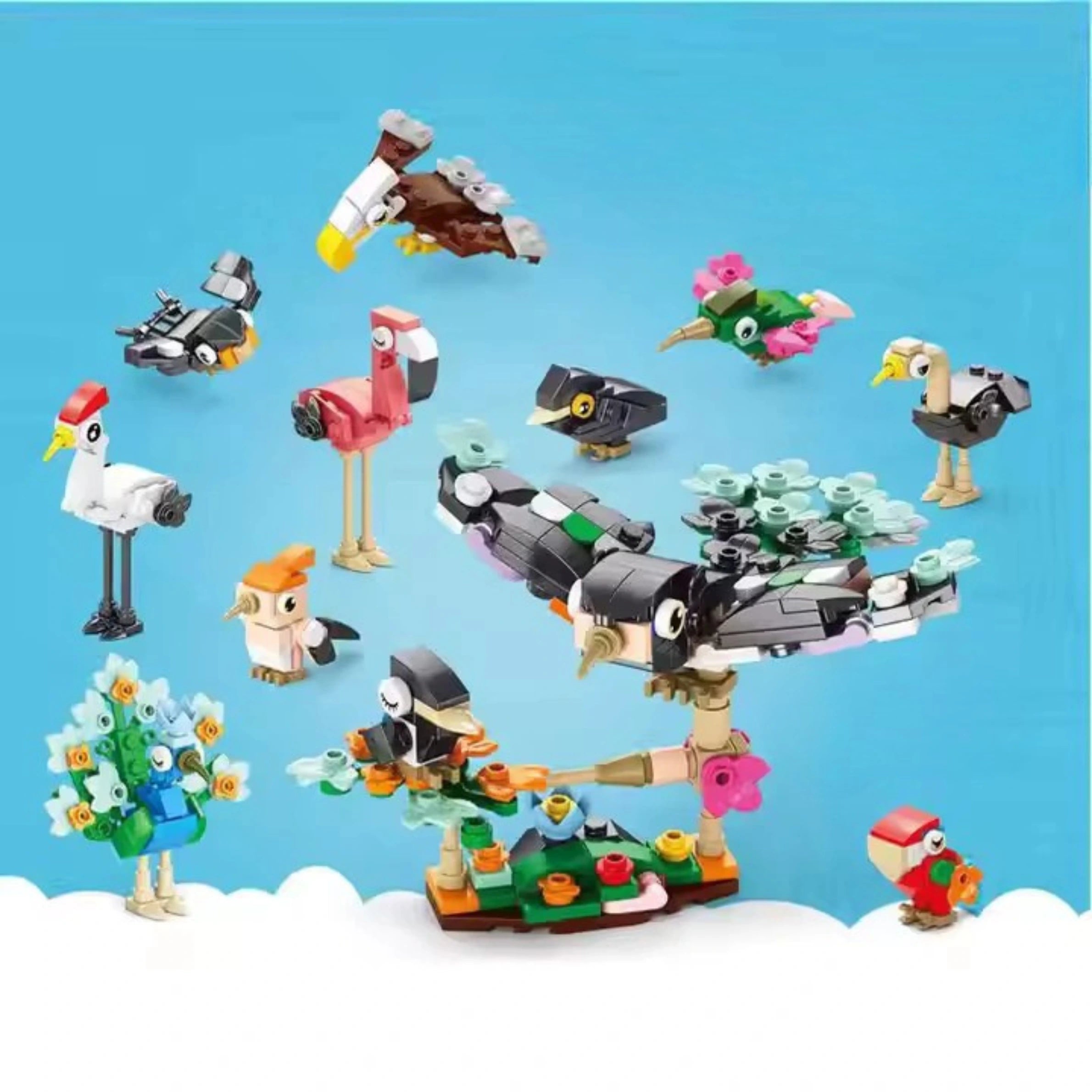 Multiple Types of Building block sets