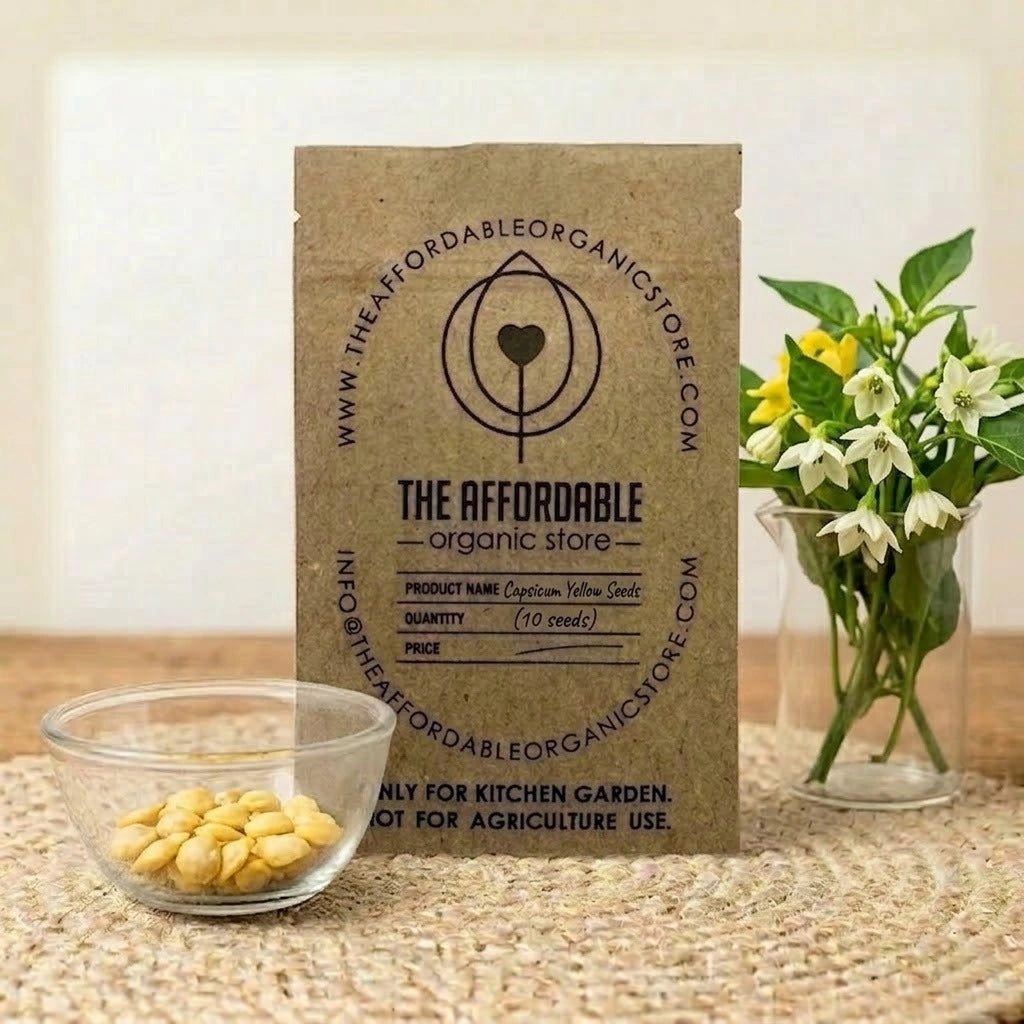 Capsicum Yellow Seeds (10 seeds)