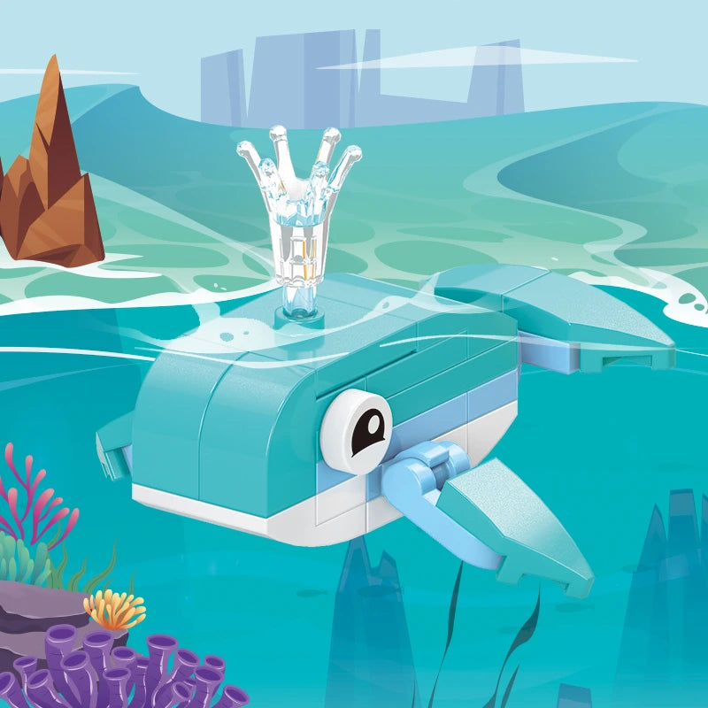 Blue Whale Building Blocks