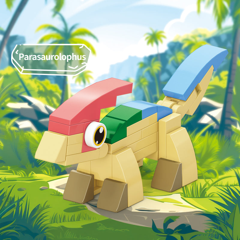 Crested Dino Building Block (1Pc)