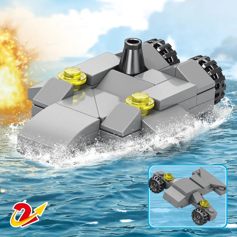 Stealth Hovercraft Building Block (1Pc)