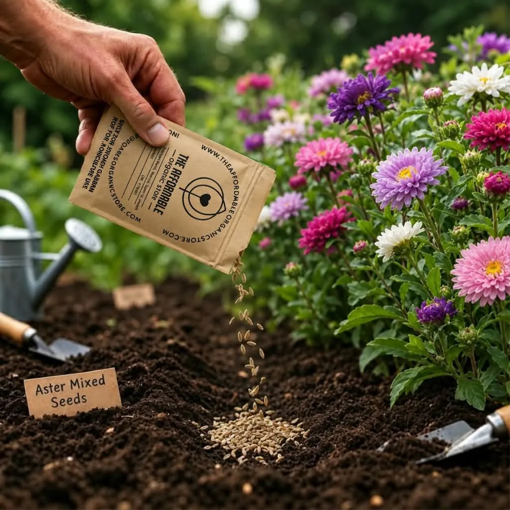 Aster Mixed Seeds (10 Seeds)