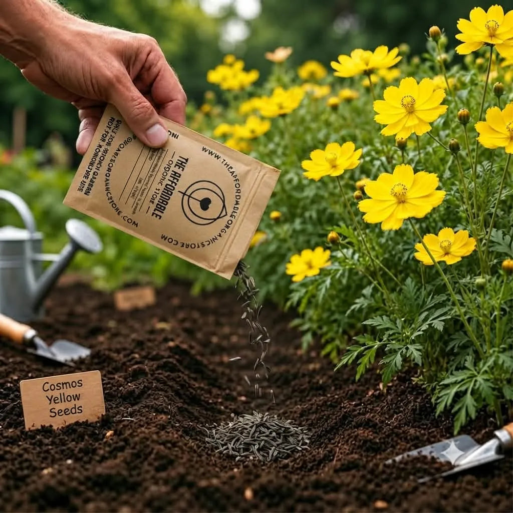Cosmos Yellow Seeds (20 seeds)