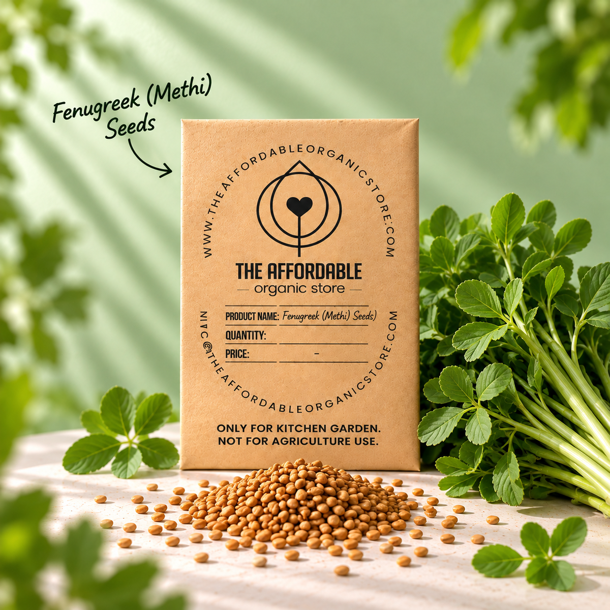Fenugreek (Methi) Seeds (10 seeds)