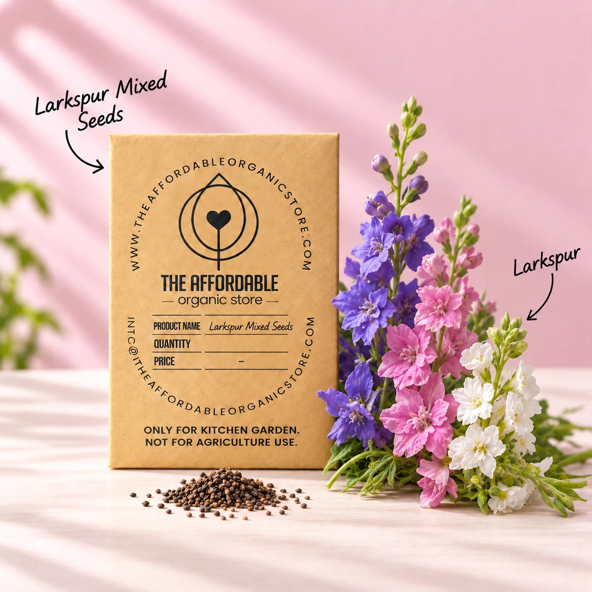 Larkspur Mixed Seeds (10 seeds)