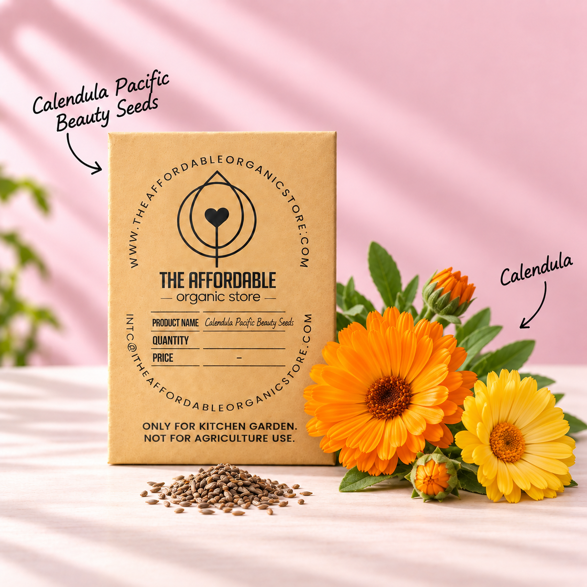 Calendula Pacific Beauty Seeds (10 seeds)