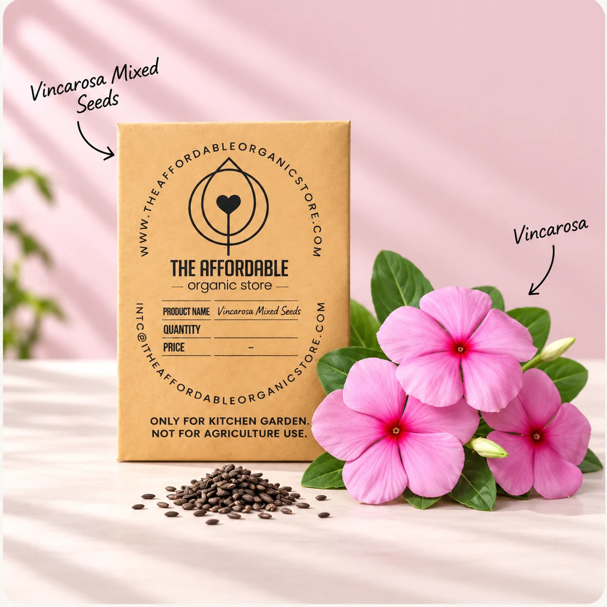 Vincarosa Mixed Seeds (30 seeds)