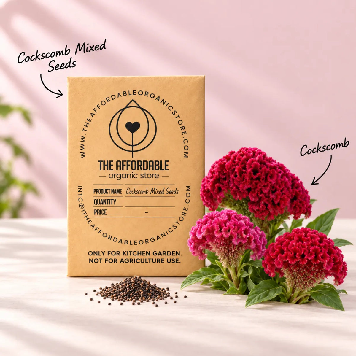 Cockscomb Mixed Seeds (30 Seeds)