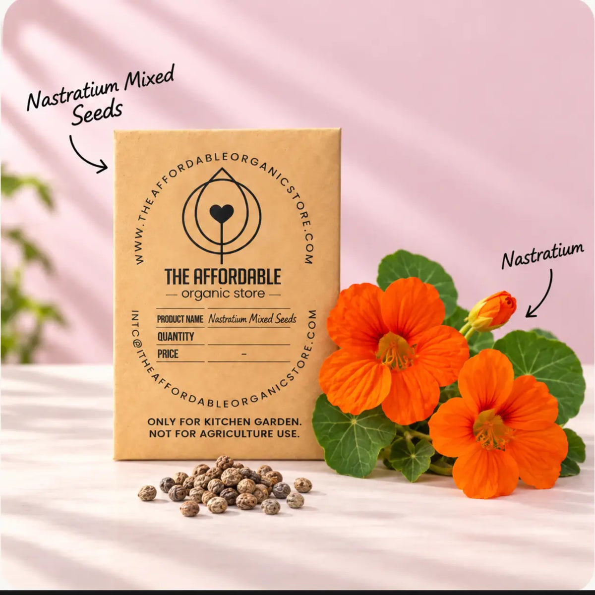 Nastratium Mixed Seeds (3 Seeds)