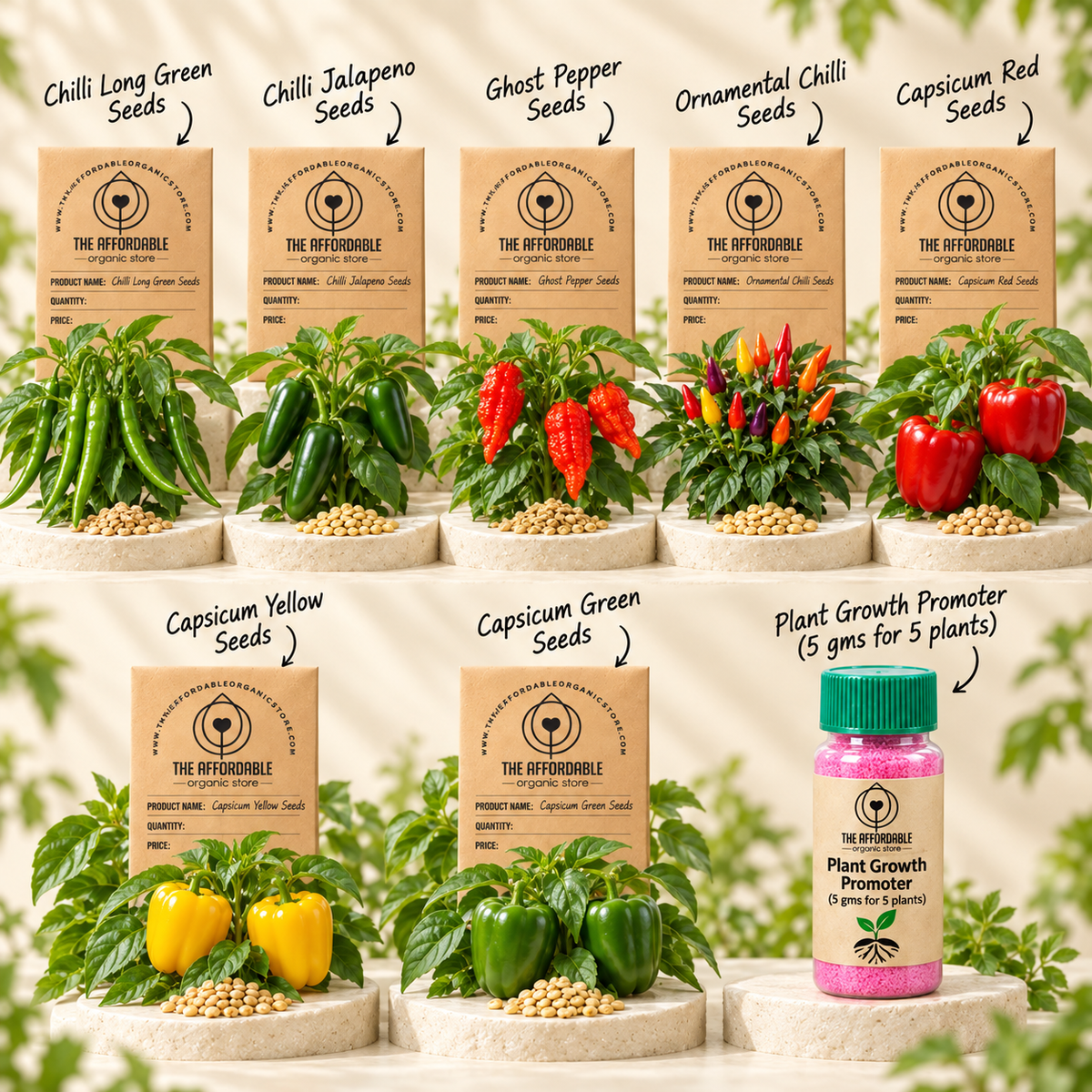 Chilli Heat Seeds Collection