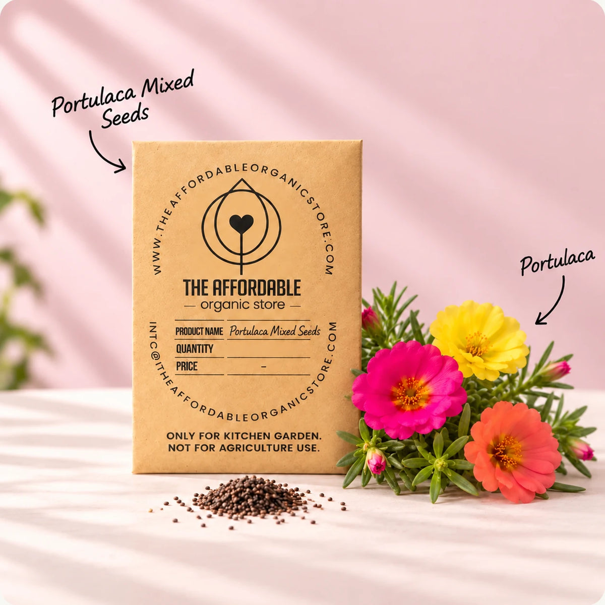 Portulaca Mixed Seeds (100seeds)