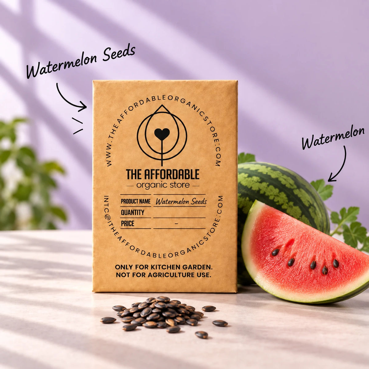 Watermelon Seeds (3 seeds)