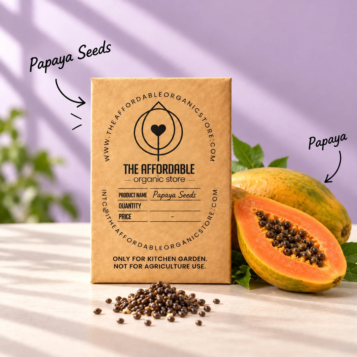 Papaya Seeds (3 seeds)