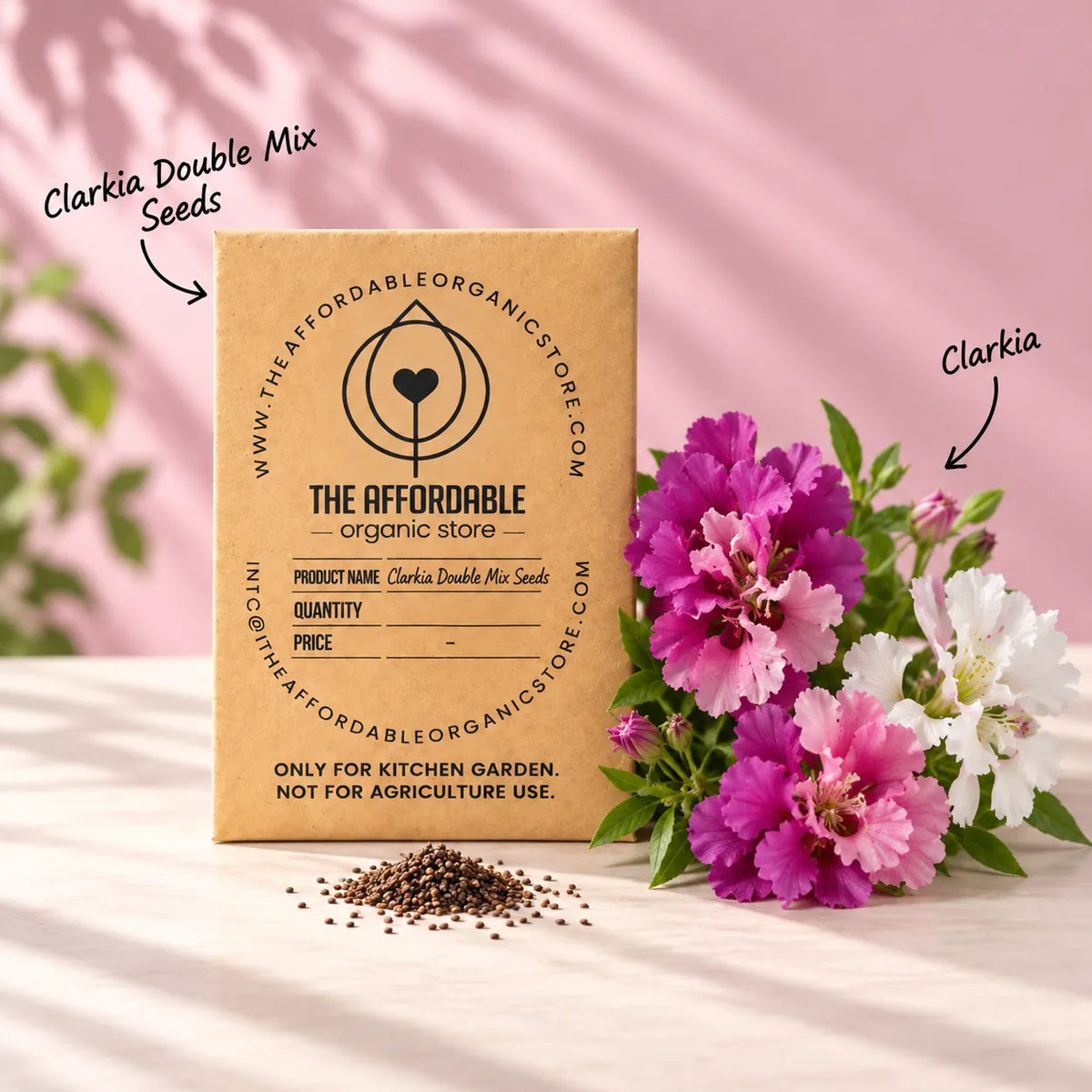 Clarkia Double Mix Seeds (30seeds)