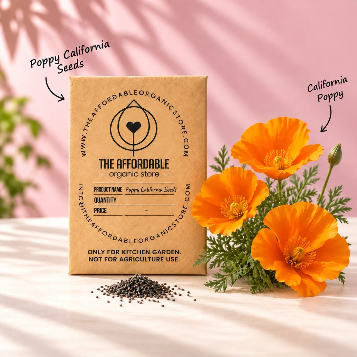 Poppy California Seeds (10 seeds)