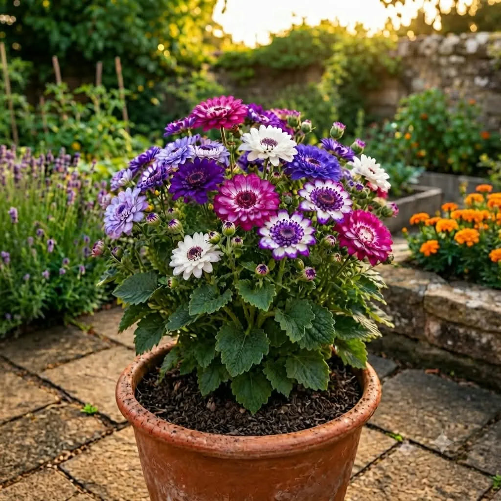 Cineraria Double Mix Seeds (10 seeds)