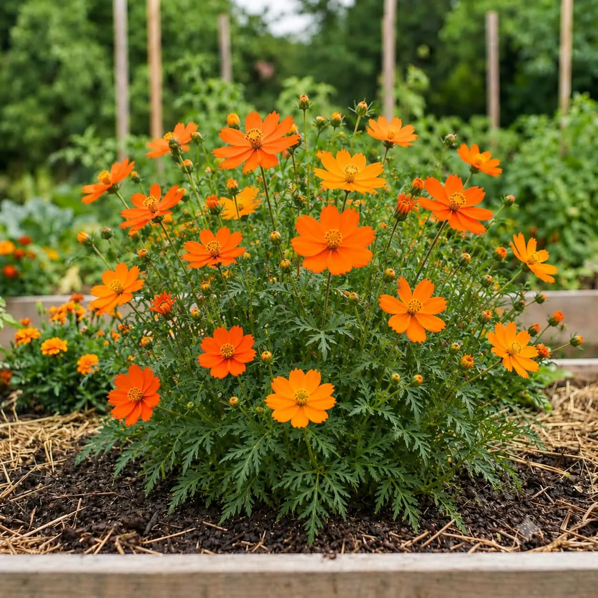 Cosmos Orange Seeds (10 seeds)