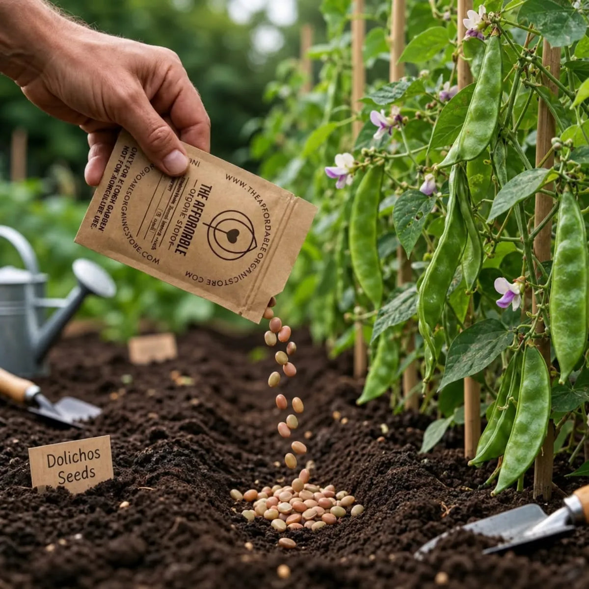 Dolichos Seeds (5 seeds)
