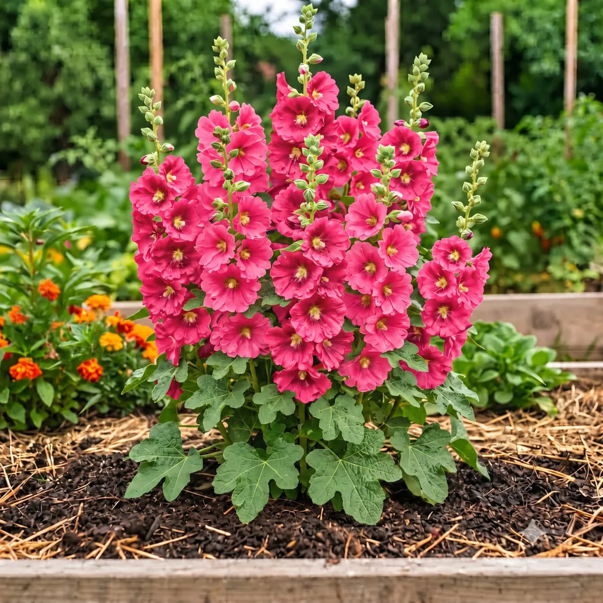 Holly Hock Seeds (5 seeds)