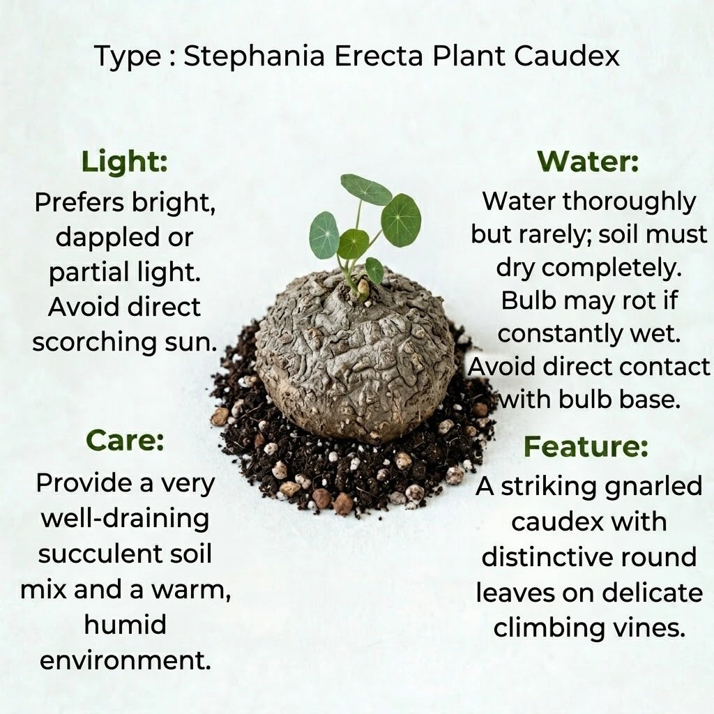 Stephania Erecta Plant Bulb(1Pc)
