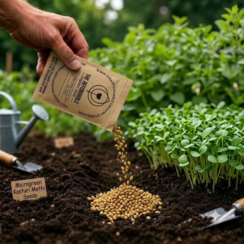 Microgreen Kasuri Methi Seeds (20gms)