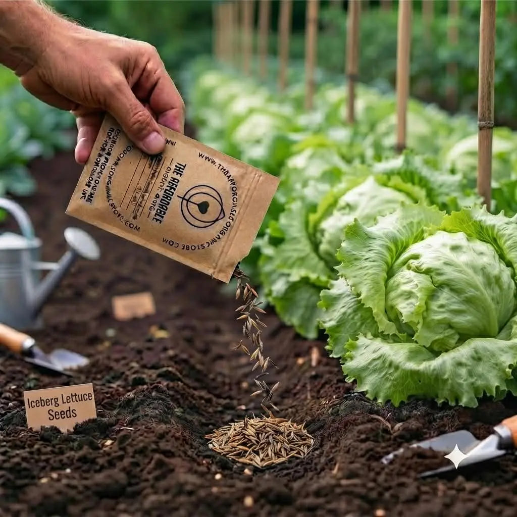 Lettuce Iceberg Seeds (10 Seeds)