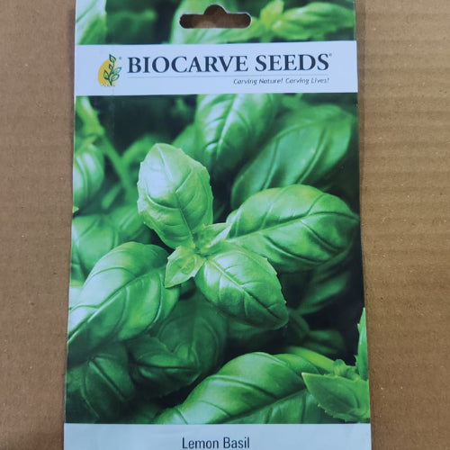Biocarve Lemon Basil Seeds