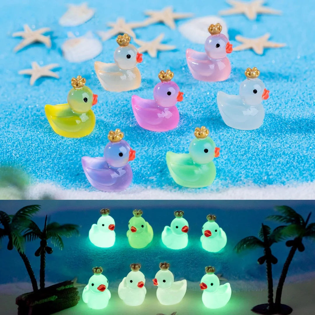 Miniature Glow Crown Duck (1Pc)