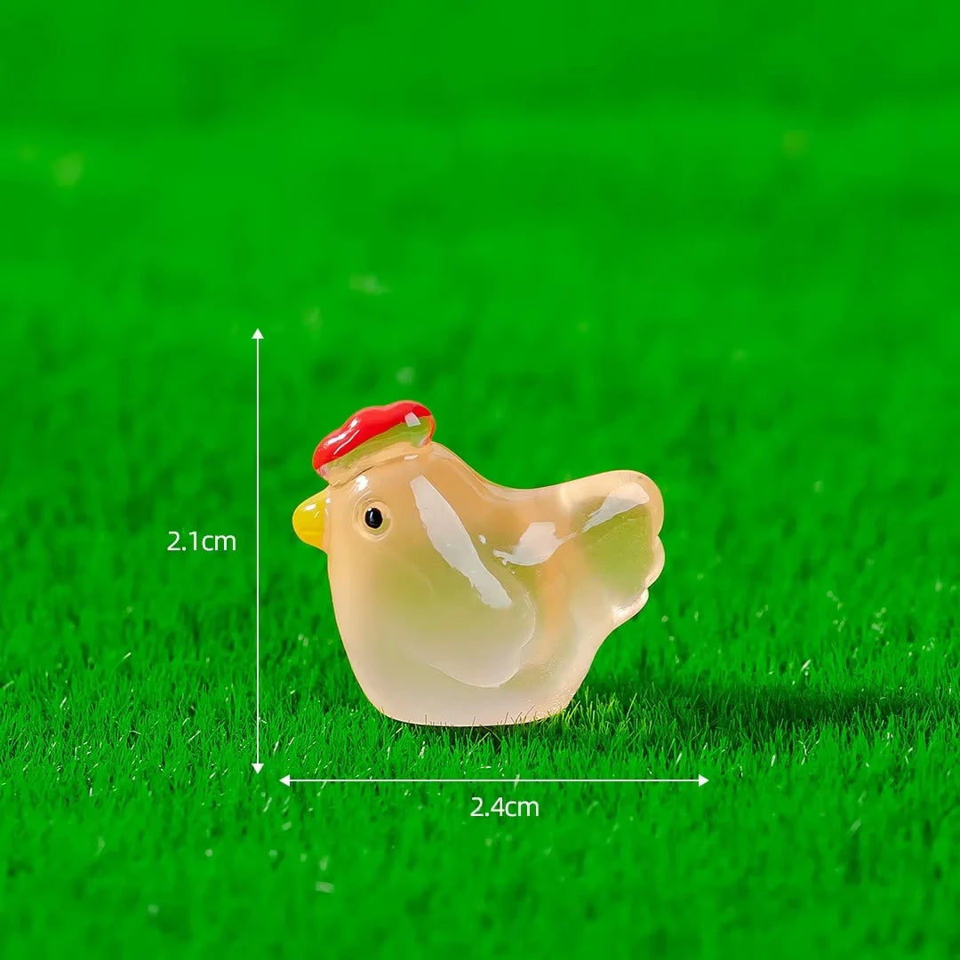 Miniature Glow Hen (1Pc)