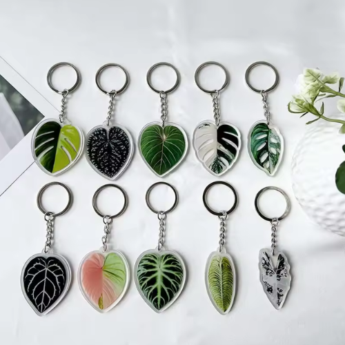 Monstera Leaf Keychain(1Pc)