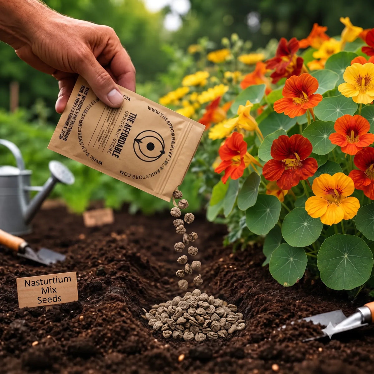 Nastratium Mixed Seeds (3 Seeds)